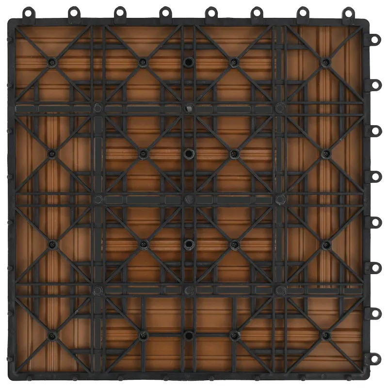 Terasinė Plytelė 22 pcs Tikmedis 30 x 30 cm MPK