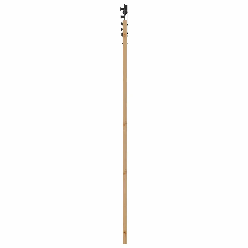 Slankios durys Natūrali ir juoda 86 x 211 cm