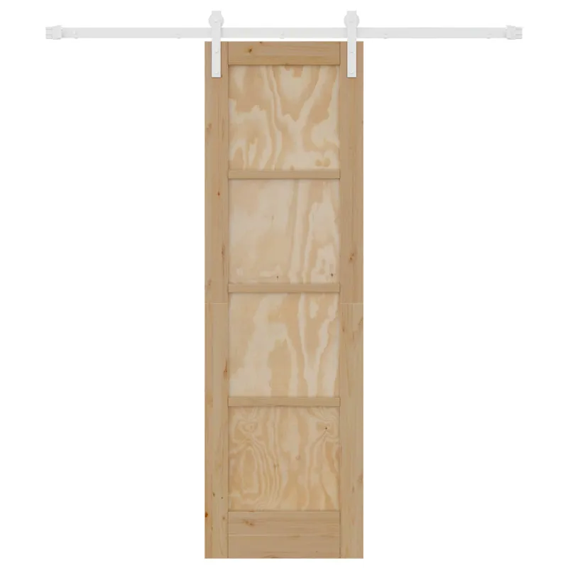Slankios durys Natūrali ir Balta 61 x 198,5 cm