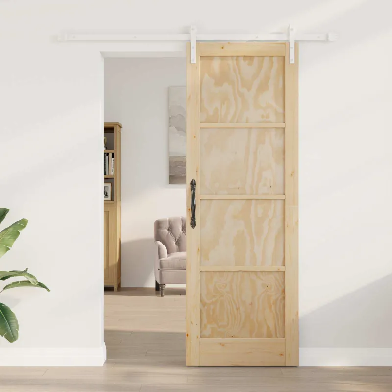 Slankios durys Natūrali ir Balta 73,5 x 211 cm