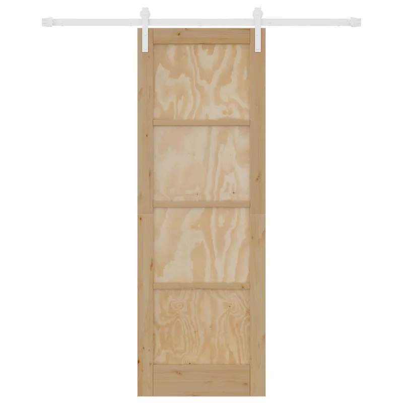 Slankios durys Natūrali ir Balta 73,5 x 211 cm