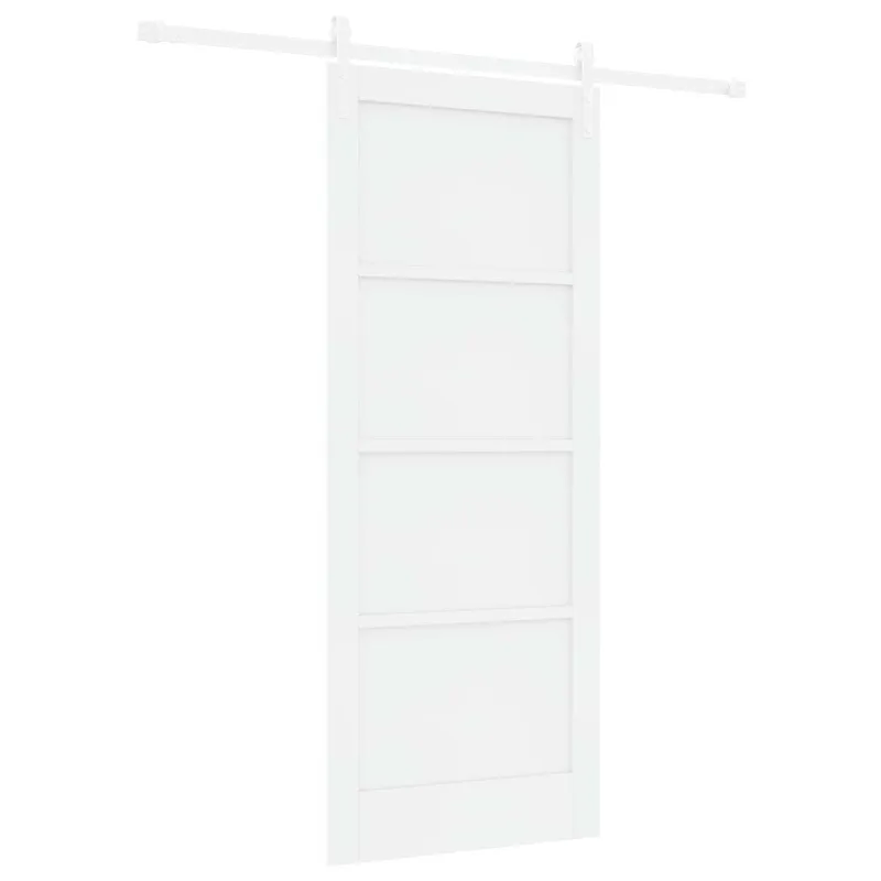 Slankios durys Balta 83 x 202 cm Pušies medienos masyvas