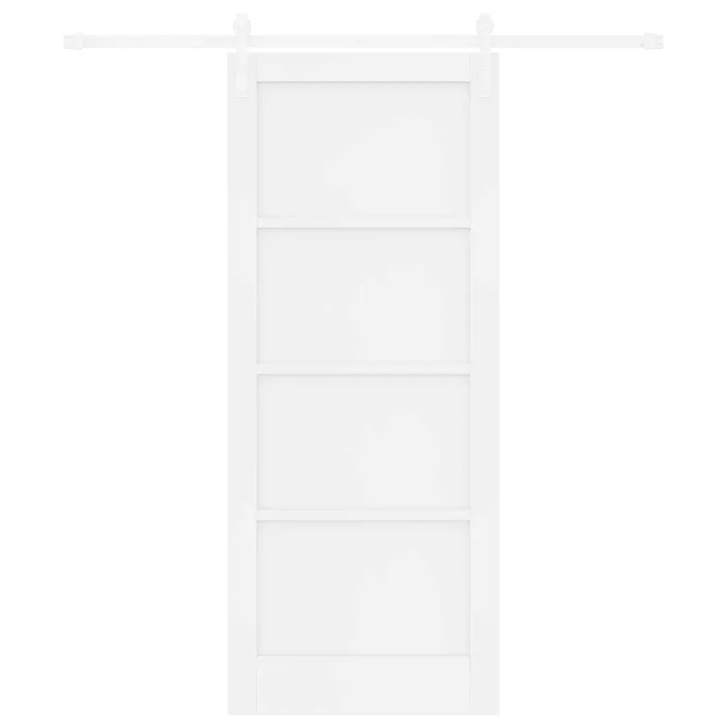 Slankios durys Balta 83 x 202 cm Pušies medienos masyvas