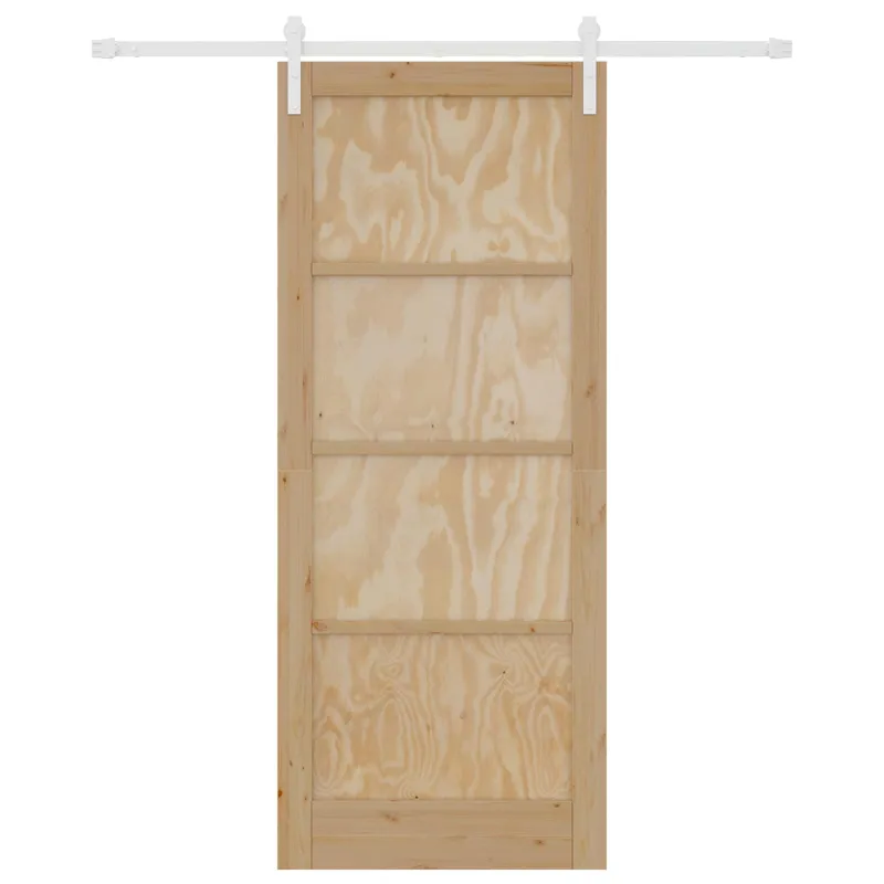 Slankios durys Natūrali ir Balta 86 x 211 cm