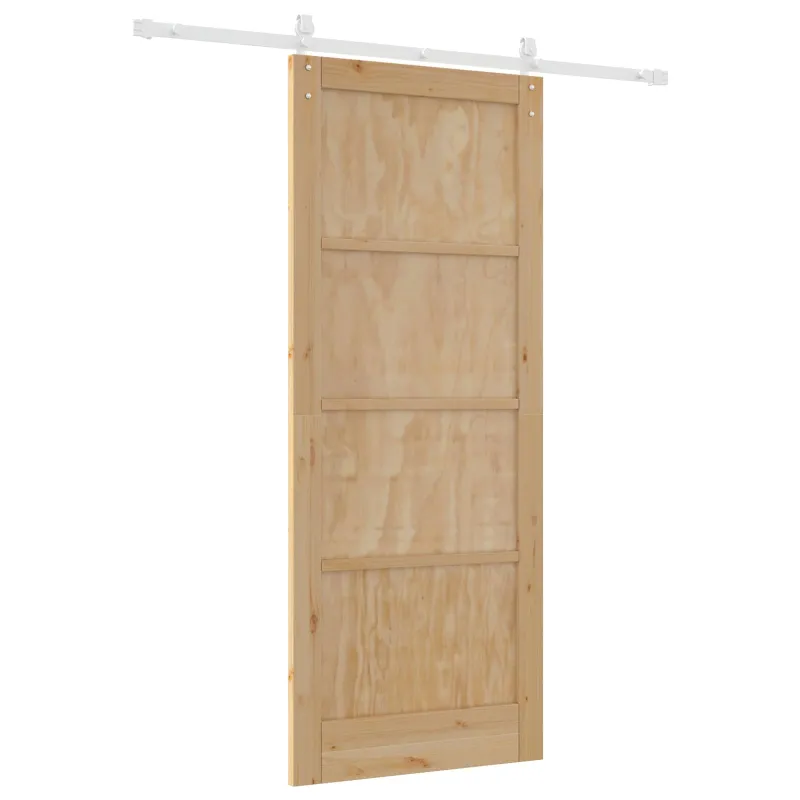 Slankios durys Natūrali ir Balta 86 x 211 cm