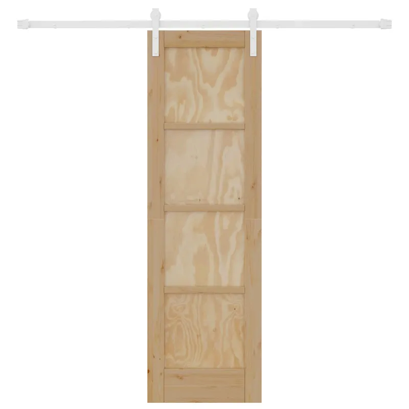 Slankios durys Natūrali ir Balta 61 x 198,5 cm