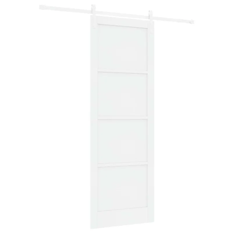 Slankios durys Balta 83 x 232 cm Pušies medienos masyvas