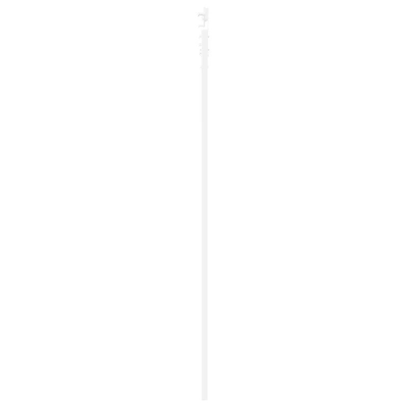 Slankios durys Balta 83 x 232 cm Pušies medienos masyvas