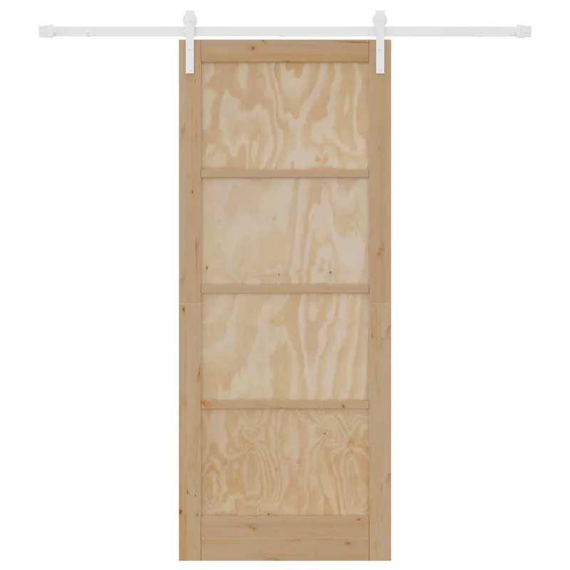 Slankios durys Natūrali ir Balta 86 x 211 cm