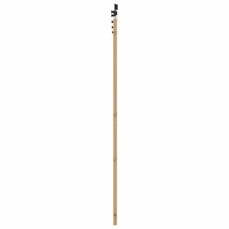 Slankios durys Natūrali ir juoda 86 x 211 cm
