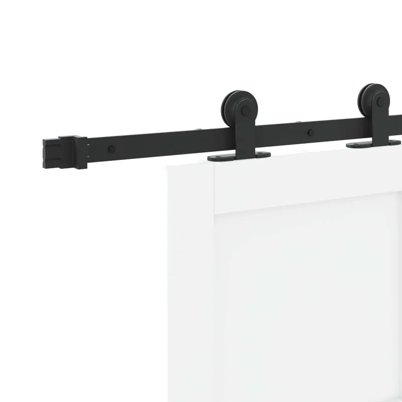Slankios durys Balta ir juoda 83 x 202 cm