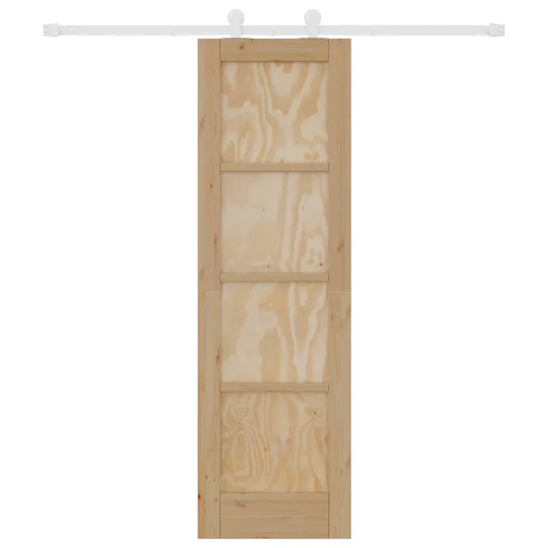Slankios durys Natūrali ir Balta 61 x 198,5 cm
