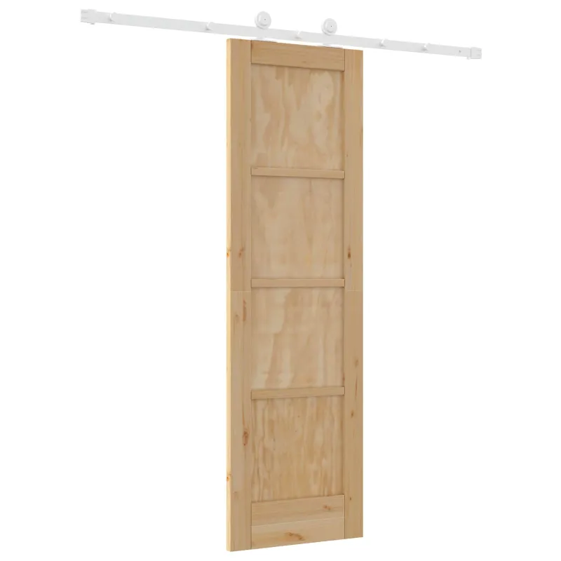 Slankios durys Natūrali ir Balta 61 x 198,5 cm