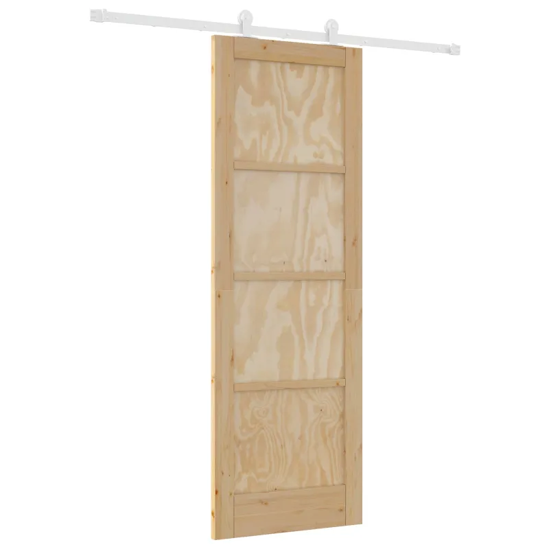 Slankios durys Natūrali ir Balta 73,5 x 211 cm