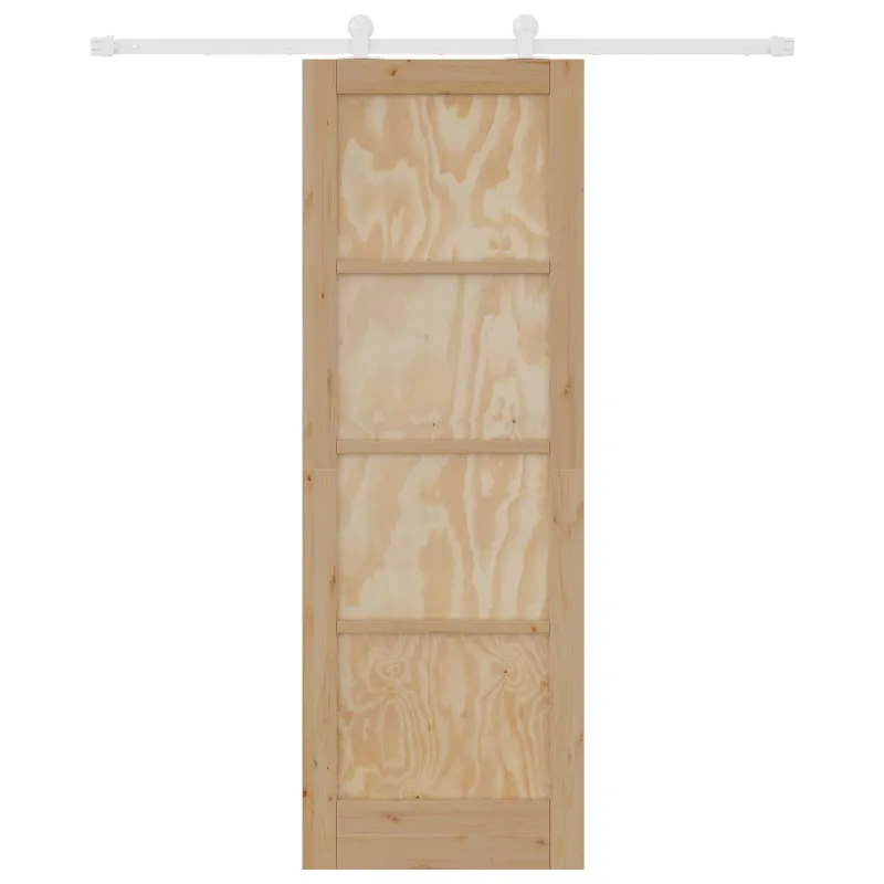 Slankios durys Natūrali ir Balta 73,5 x 211 cm