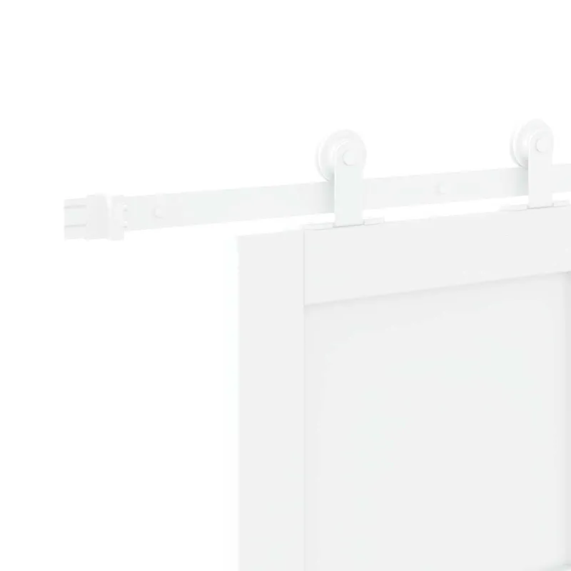 Slankios durys Balta 83 x 202 cm Pušies medienos masyvas