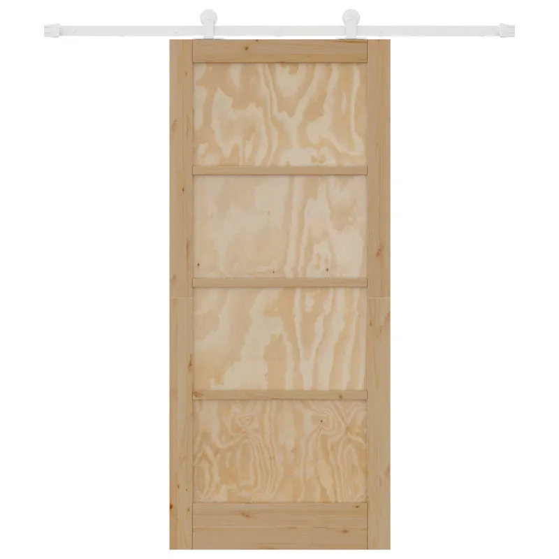 Slankios durys Natūrali ir Balta 86 x 198,5 cm
