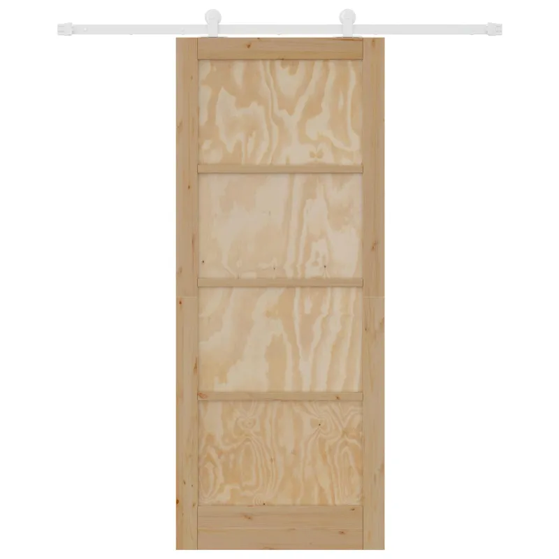Slankios durys Natūrali ir Balta 86 x 211 cm