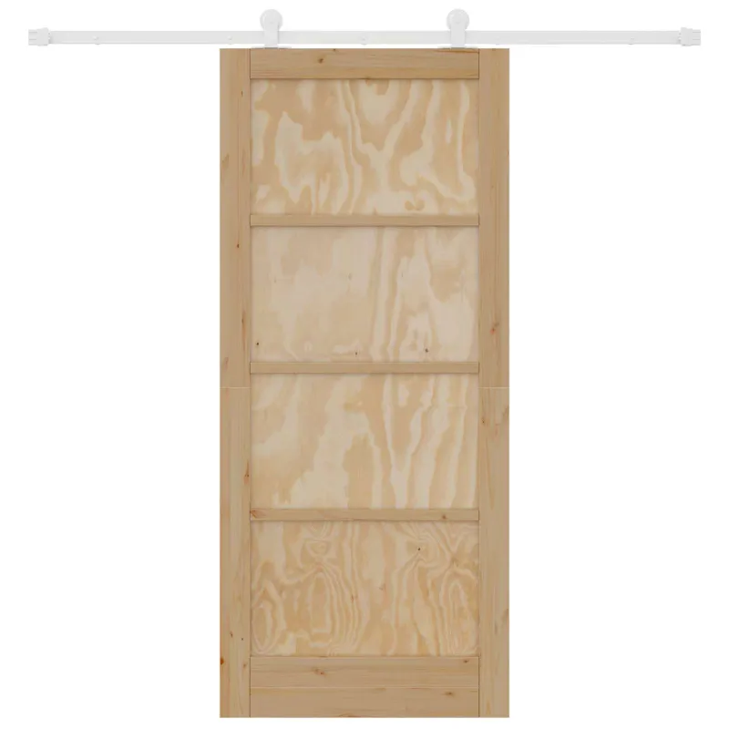 Slankios durys Natūrali ir Balta 86 x 198,5 cm