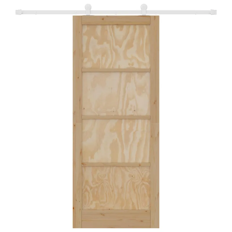 Slankios durys Natūrali ir Balta 86 x 211 cm