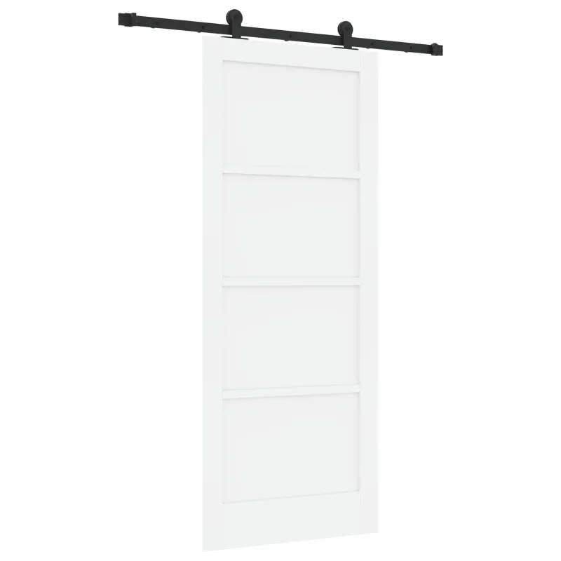 Slankios durys ORKDAL Balta 83 x 202 cm Pušies medienos masyvas