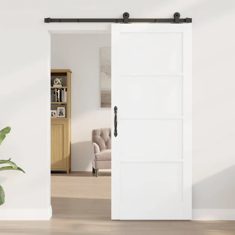 Slankios durys ORKDAL Balta 83 x 202 cm Pušies medienos masyvas