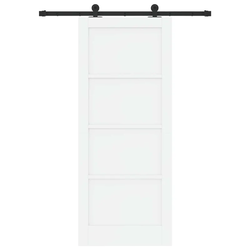 Slankios durys ORKDAL Balta 83 x 202 cm Pušies medienos masyvas