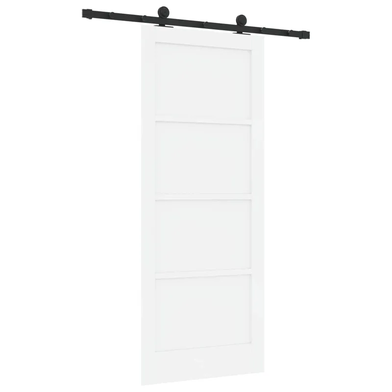Slankios durys ORKDAL Balta 83 x 202 cm Pušies medienos masyvas