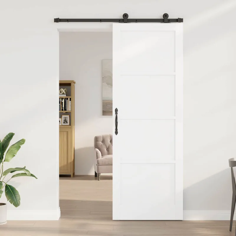 Slankios durys ORKDAL Balta 83 x 232 cm Pušies medienos masyvas
