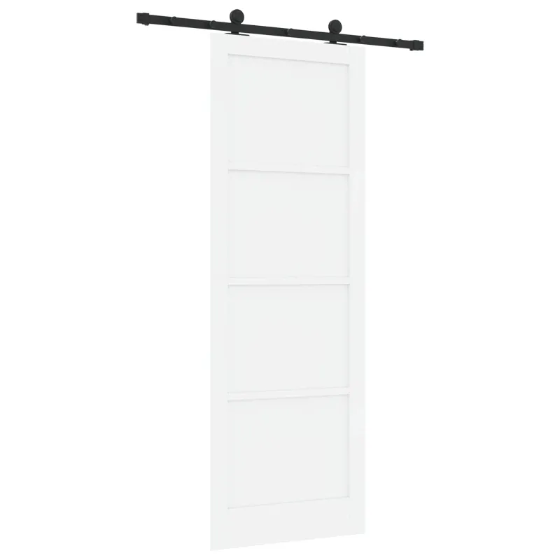 Slankios durys ORKDAL Balta 83 x 232 cm Pušies medienos masyvas