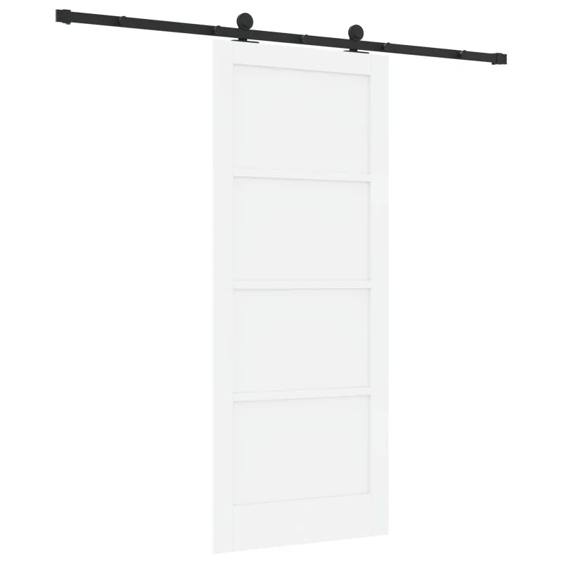 Slankios durys ORKDAL Balta 83 x 202 cm Pušies medienos masyvas