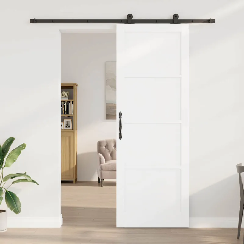 Slankios durys ORKDAL Balta 83 x 232 cm Pušies medienos masyvas