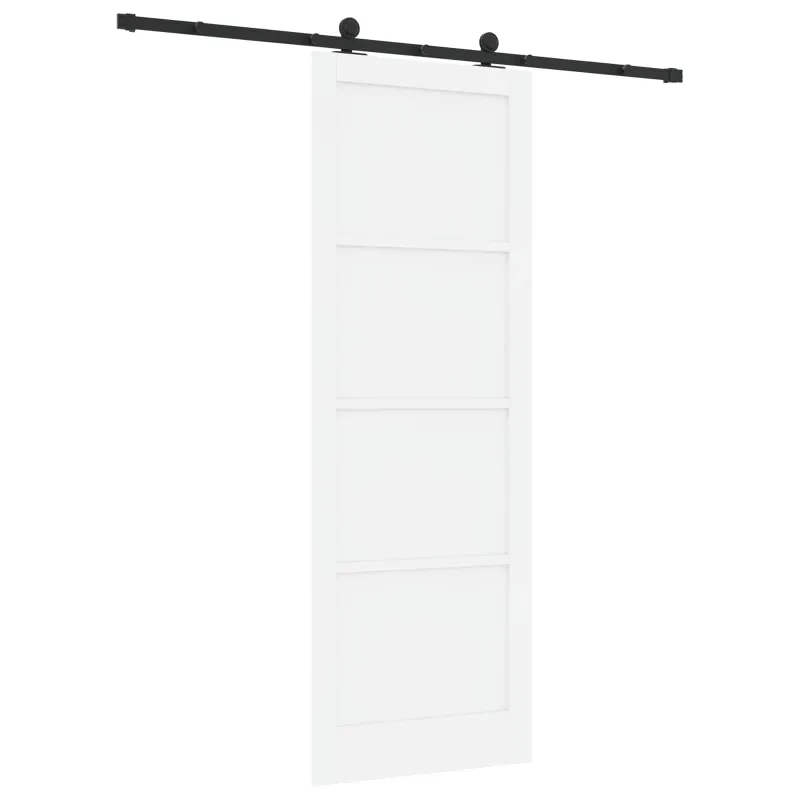 Slankios durys ORKDAL Balta 83 x 232 cm Pušies medienos masyvas