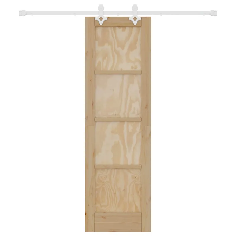 Slankios durys Natūrali ir Balta 61 x 198,5 cm