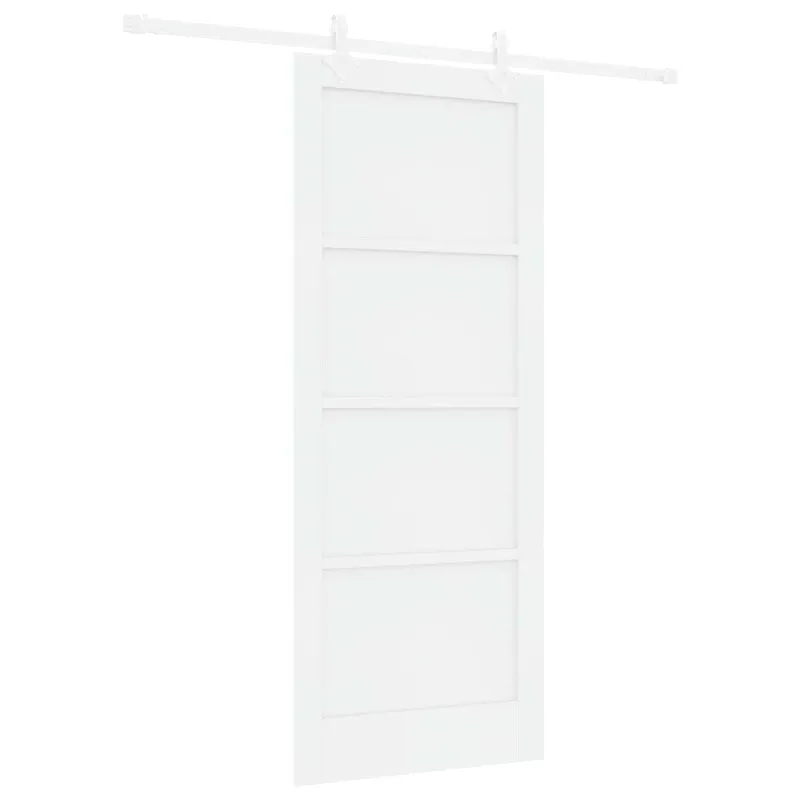 Slankios durys Balta 83 x 202 cm Pušies medienos masyvas