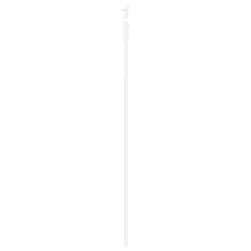 Slankios durys Balta 83 x 202 cm Pušies medienos masyvas