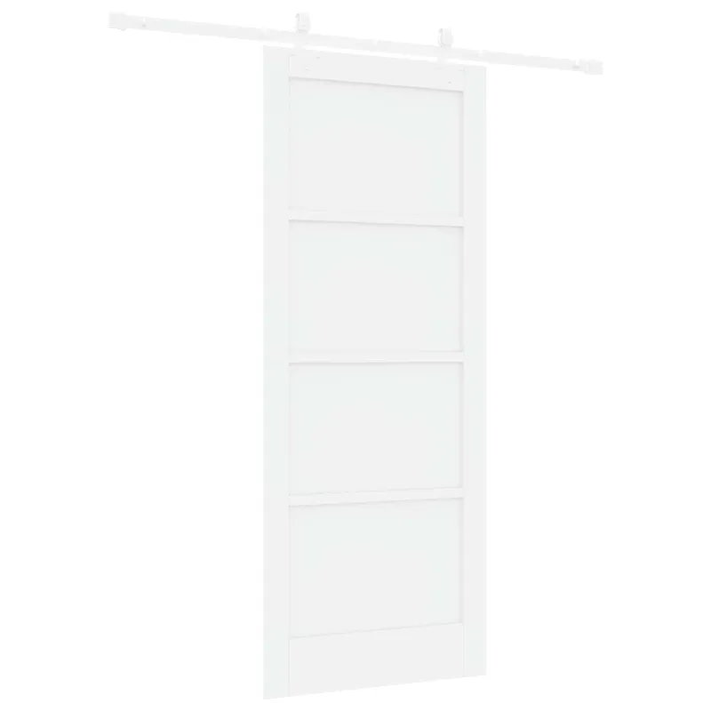 Slankios durys Balta 83 x 202 cm Pušies medienos masyvas