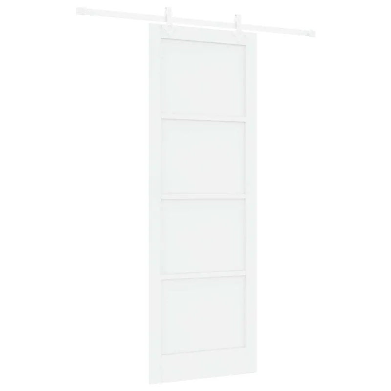 Slankios durys Balta 83 x 232 cm Pušies medienos masyvas