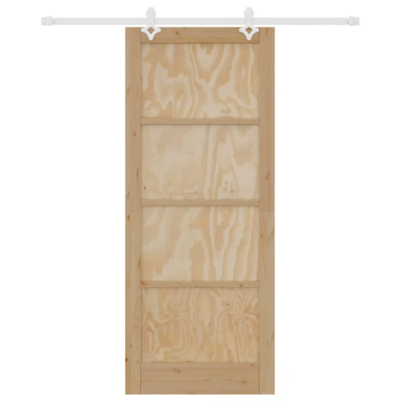Slankios durys Natūrali ir Balta 86 x 211 cm