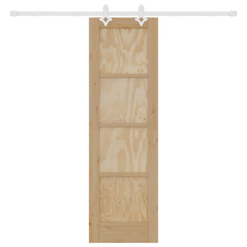 Slankios durys Natūrali ir Balta 61 x 198,5 cm