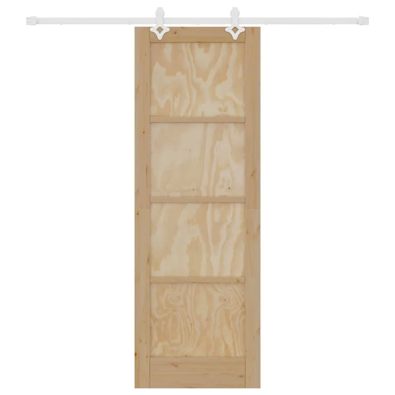 Slankios durys Natūrali ir Balta 73,5 x 211 cm