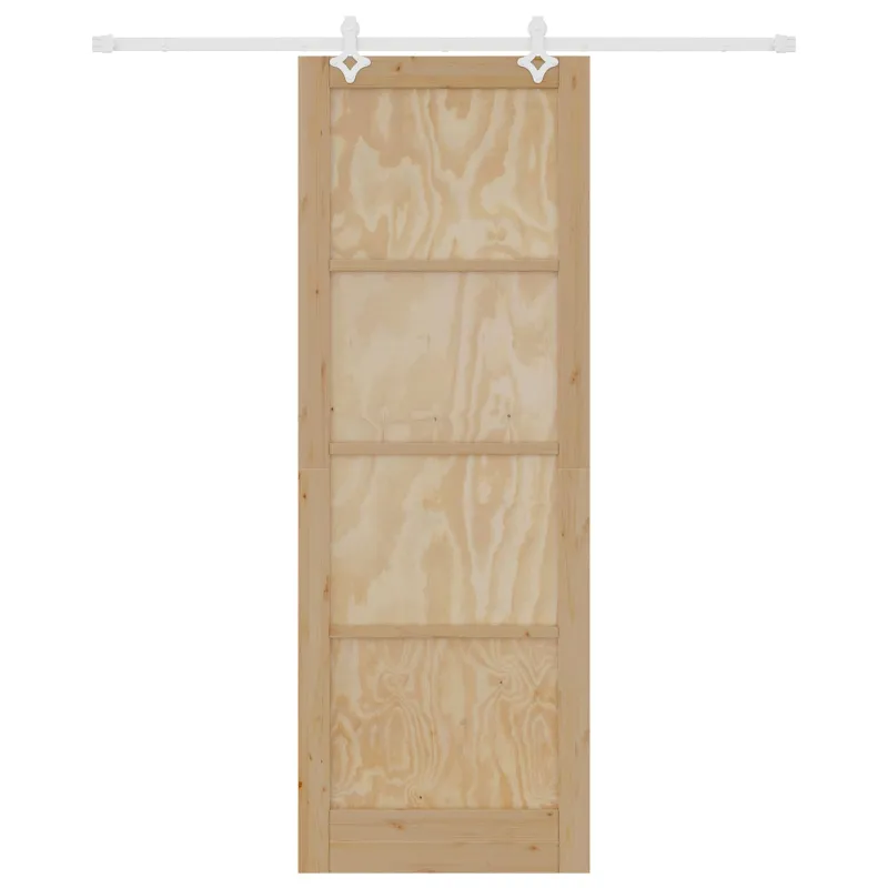 Slankios durys Natūrali ir Balta 83 x 232 cm