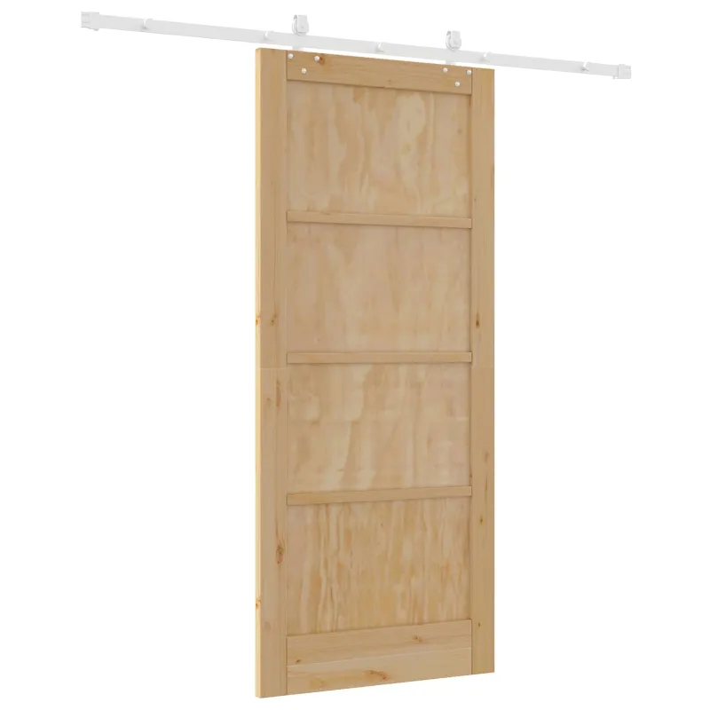 Slankios durys Natūrali ir Balta 86 x 198,5 cm