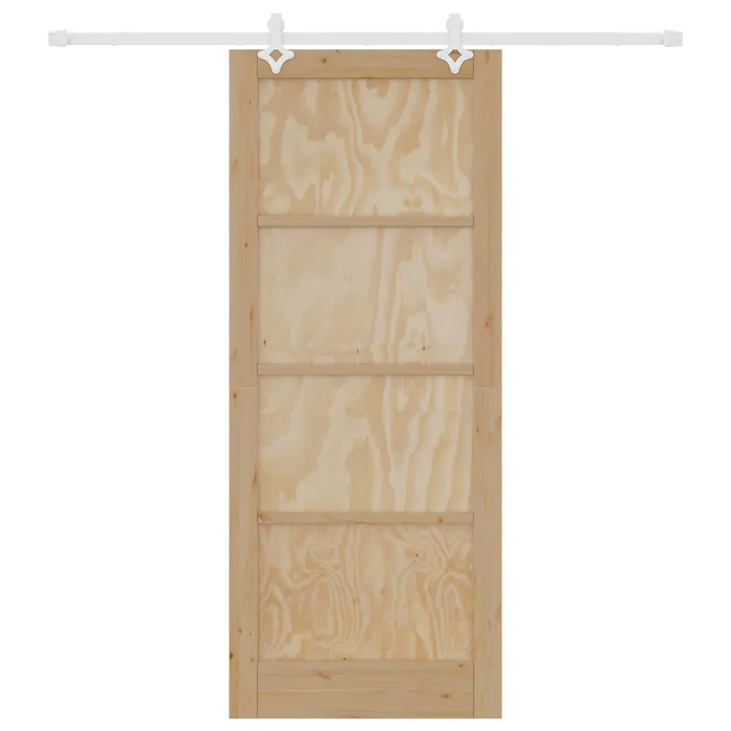 Slankios durys Natūrali ir Balta 86 x 211 cm