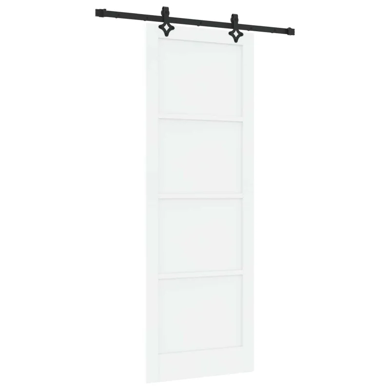 Slankios durys ORKDAL Balta 83 x 232 cm Pušies medienos masyvas