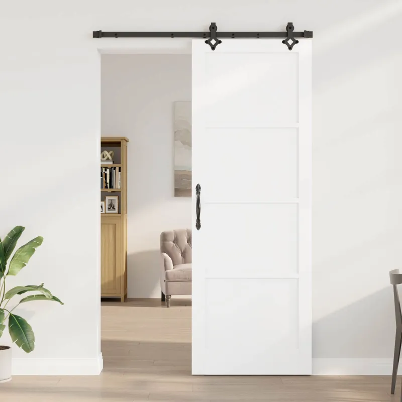 Slankios durys ORKDAL Balta 83 x 232 cm Pušies medienos masyvas