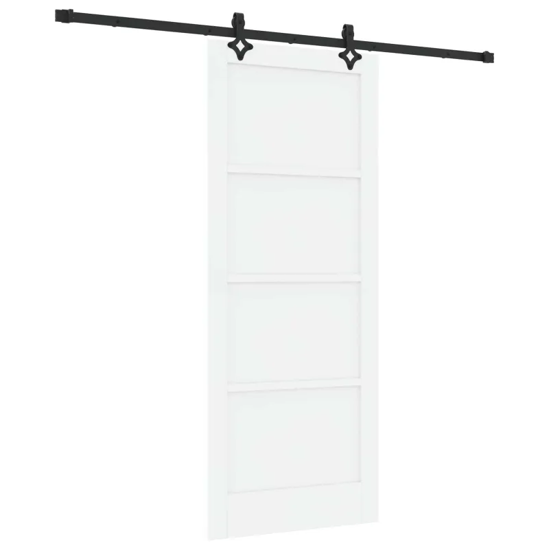 Slankios durys ORKDAL Balta 83 x 202 cm Pušies medienos masyvas