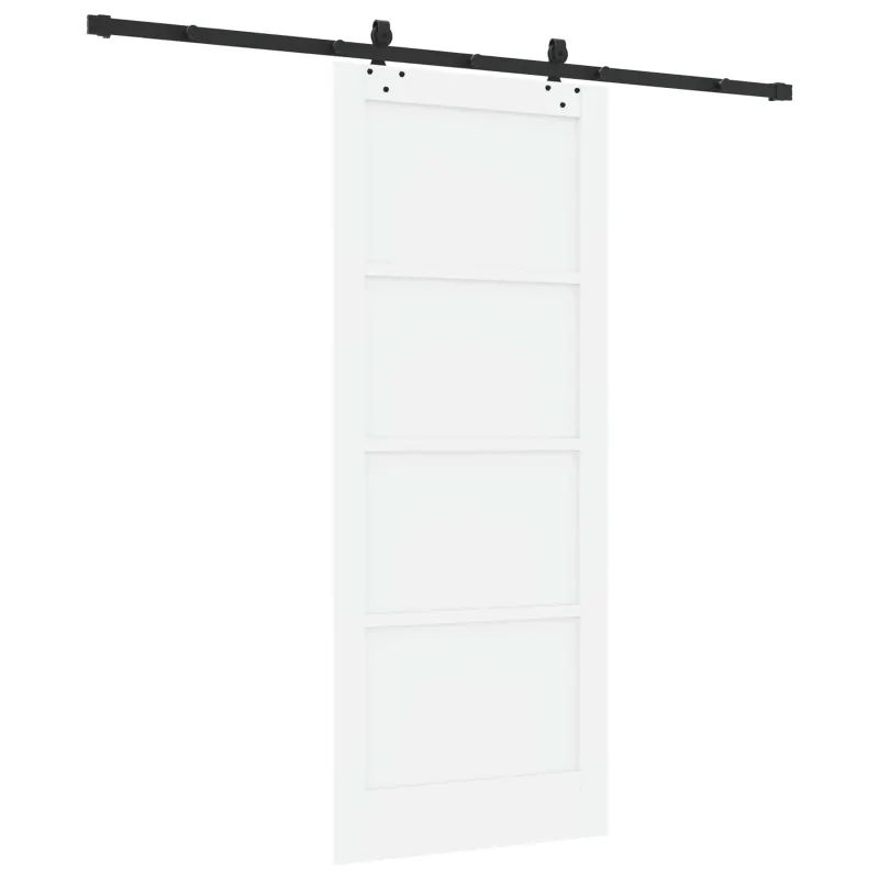 Slankios durys ORKDAL Balta 83 x 202 cm Pušies medienos masyvas