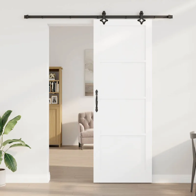 Slankios durys ORKDAL Balta 83 x 232 cm Pušies medienos masyvas