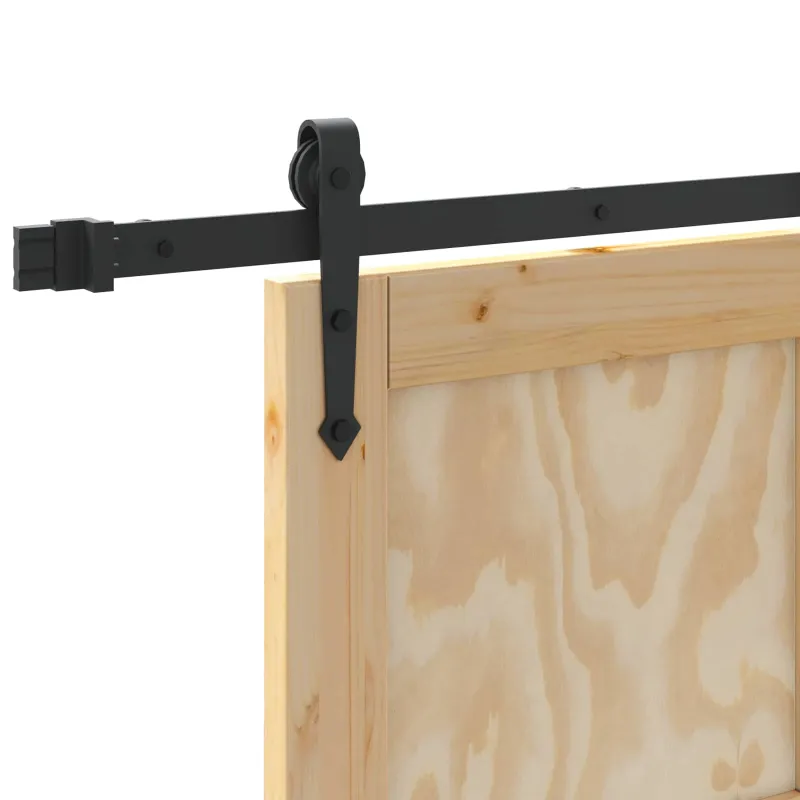 Slankios durys ORKDAL Natūrali ir juoda 61 x 198,5 cm